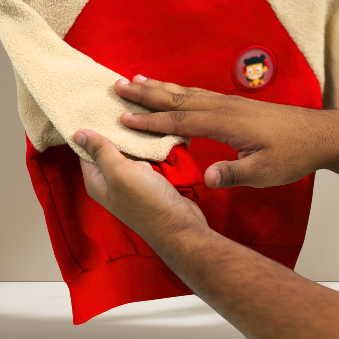 Cozy Fleece Sleeve Sweatshirt for Kids