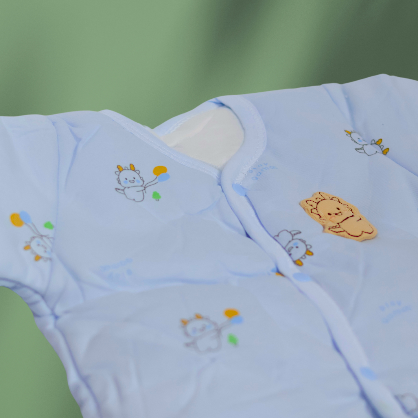 Cozy 2-Piece Winter Set for Babies (0-6 Months) - Soft Blue