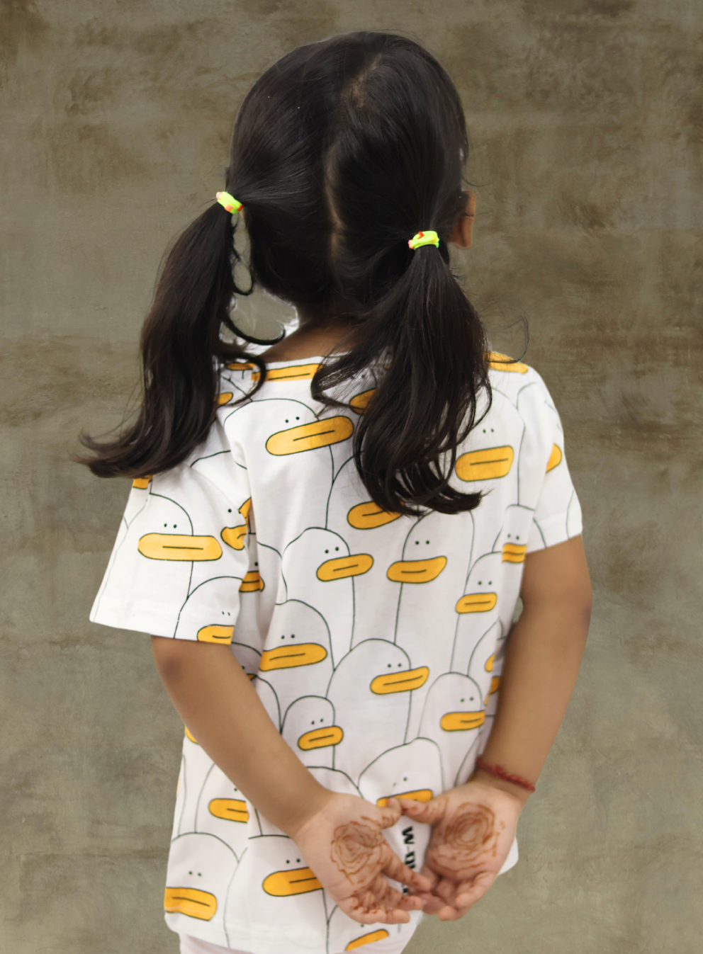 Duck Print Kids' T-Shirt | Unisex | Skin friendly soft cotton fabric