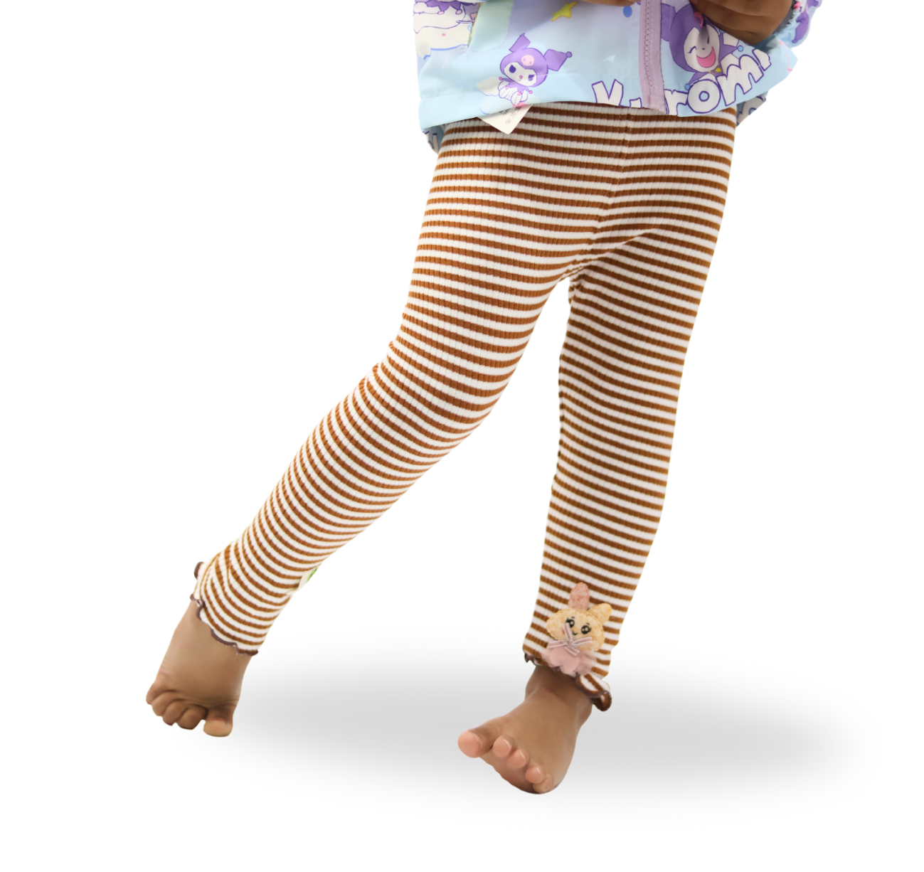 Cozy Striped Leggings for Girls - Extremely Comfortable for Kids